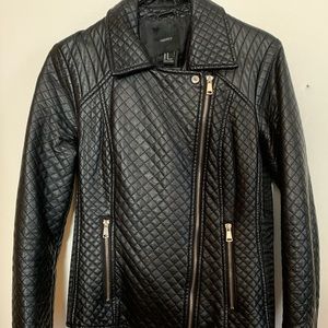Forever 21 Black vegan leather jacket